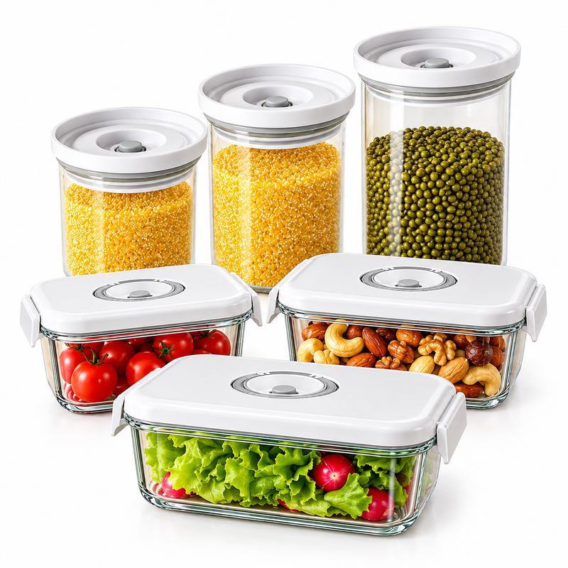 StillPantry™ Vacuum Glass Container