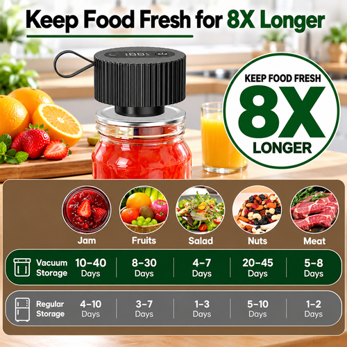 StillPantry™ Mason Jar Vacuum Sealer