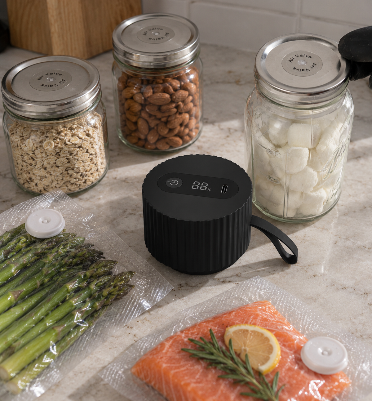 One Sealer. Two Ways to Store.